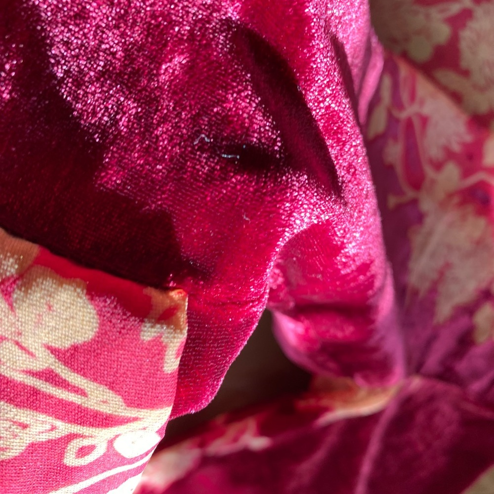 Beautiful lightweight wrap top bohemian vibe like new - Picture 9 of 10